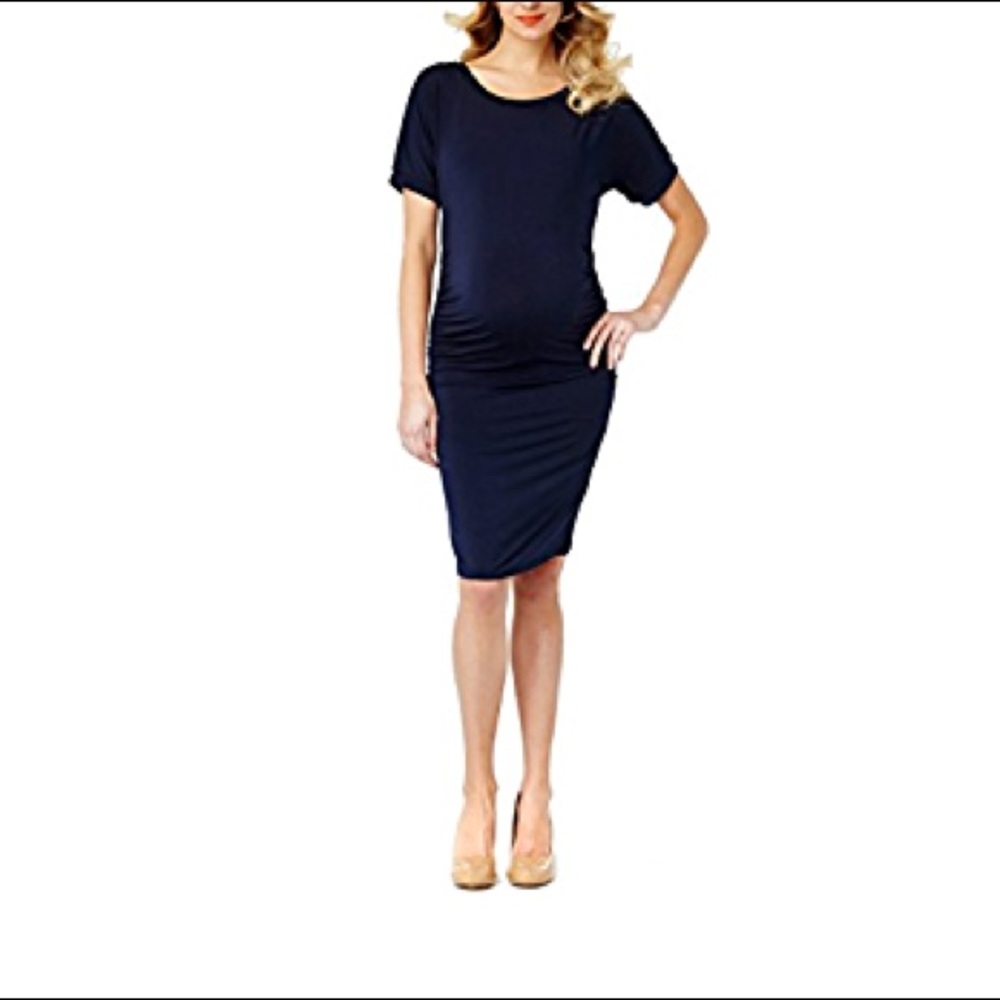 NWT Rosie Pope Navy Lauren Maternity Dress